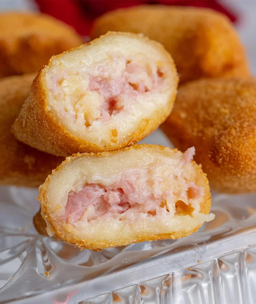 Salgado de Presunto e Queijo - Grande